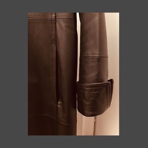 FAIRWEATHER Genuine Leather Coat Jacket